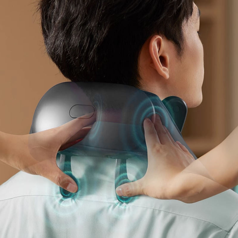 Neck Relaxation Device Massager With Belt