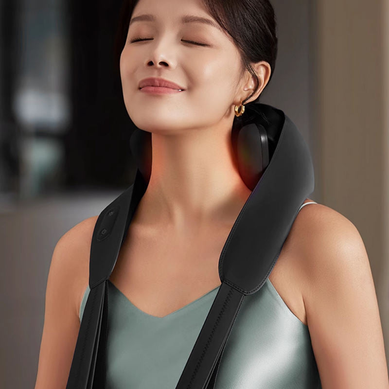 Neck Relaxation Device Massager With Belt