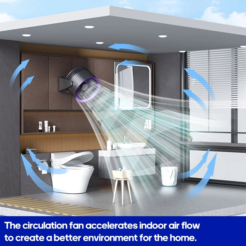 Wireless Quiet Fan Circulator Air Cooler