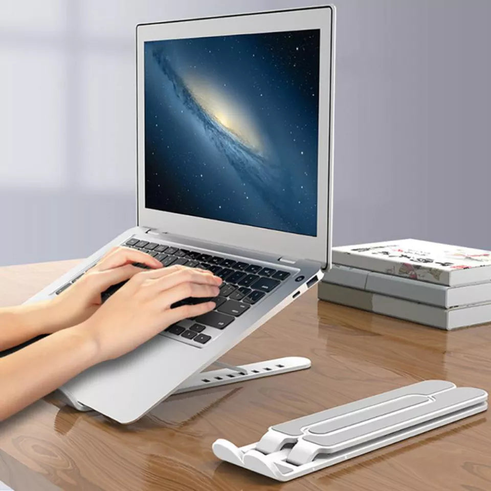 Adjustable Foldable Laptop Notebook Heighten Holder Bracket Tablet Stand