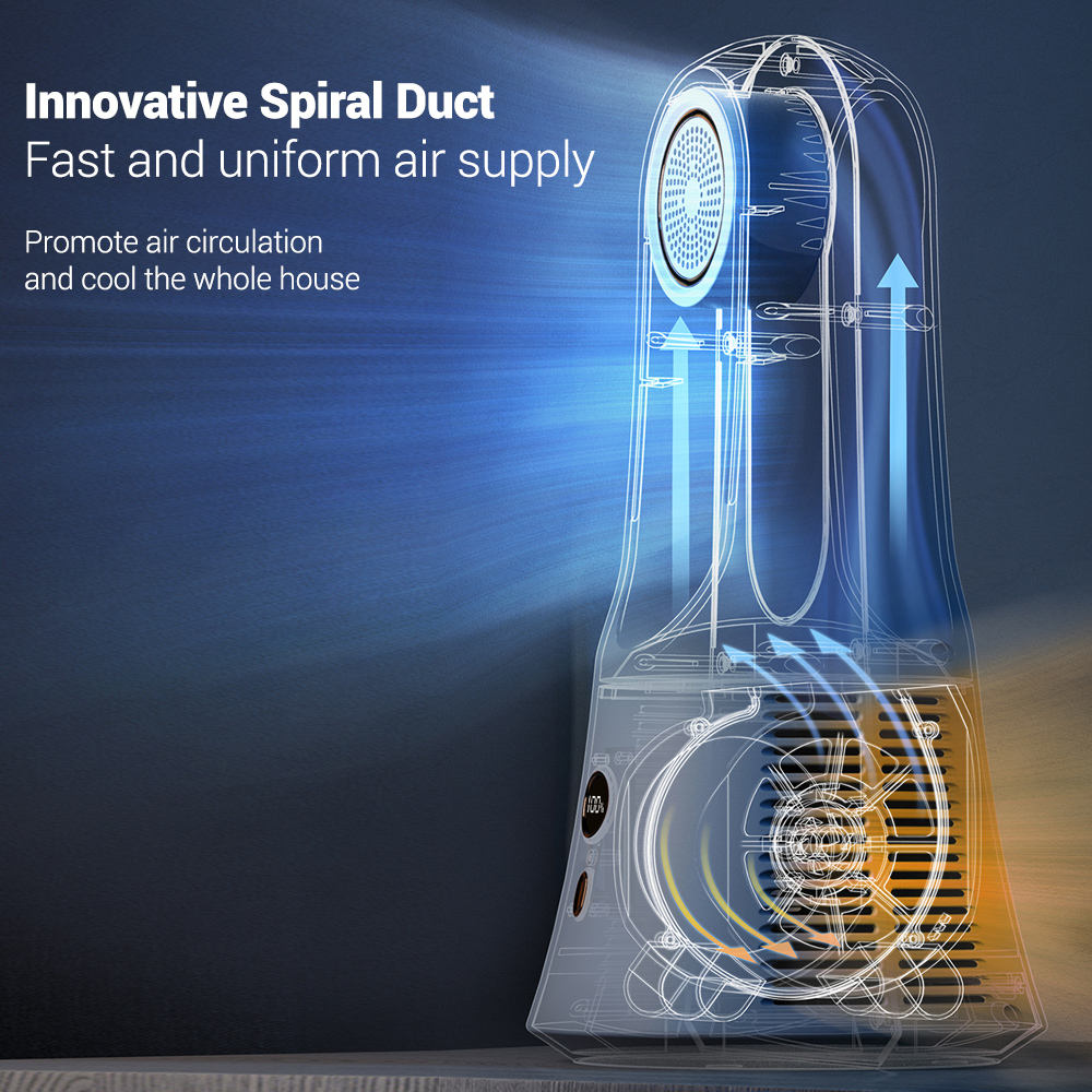 6 Speed Aromatherapy Air Conditioning Fan