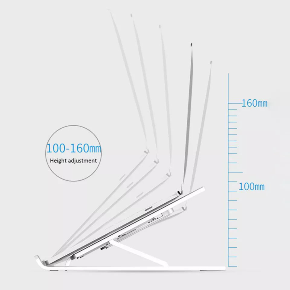 Adjustable Foldable Laptop Notebook Heighten Holder Bracket Tablet Stand
