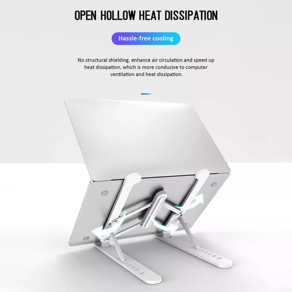 Adjustable Foldable Laptop Notebook Heighten Holder Bracket Tablet Stand