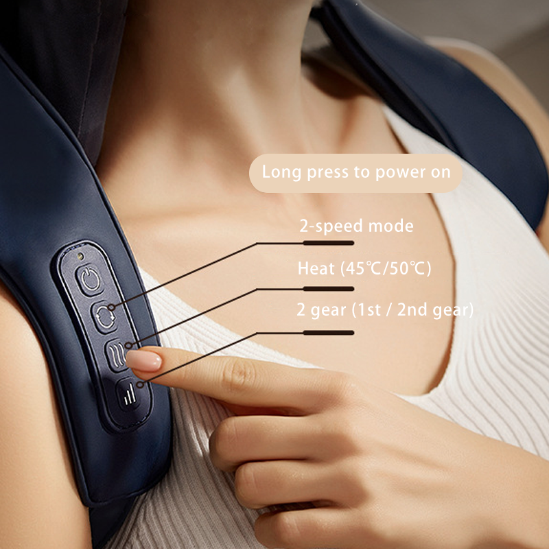 Neck Relaxation Device Massager With Belt
